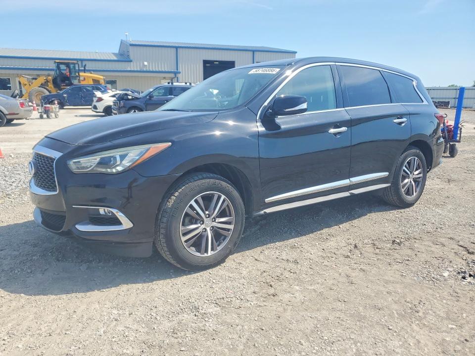 2019 Infiniti Qx60 VIN 5N1DL0MM1KC512241 COPART salvage auction — MINOR DENT/SCRATCHES, Salvage Title, sold $2,250 on 2026-07-09 (photo 1)