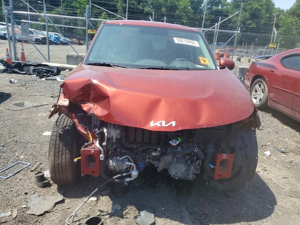 2022 Kia Soul VIN KNDJ23AU6N7822558 COPART salvage auction — FRONT END, MD - CERT OF SALVAGE > 75% DAMAGE (P), sold $1,200 on 2026-07-28 (photo 5)