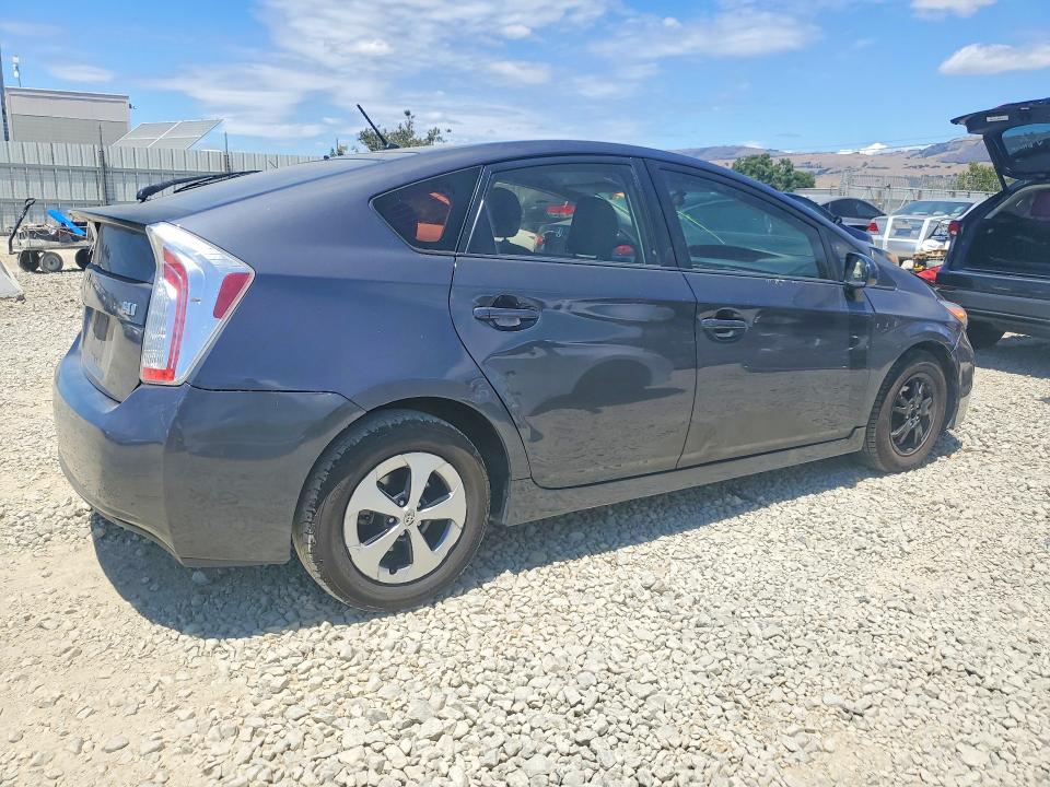 2013 Toyota Prius VIN JTDKN3DU0D5608733 COPART salvage auction — FRONT END, Ca - Salvage Certificate, sold $60 on 2026-07-28 (photo 3)