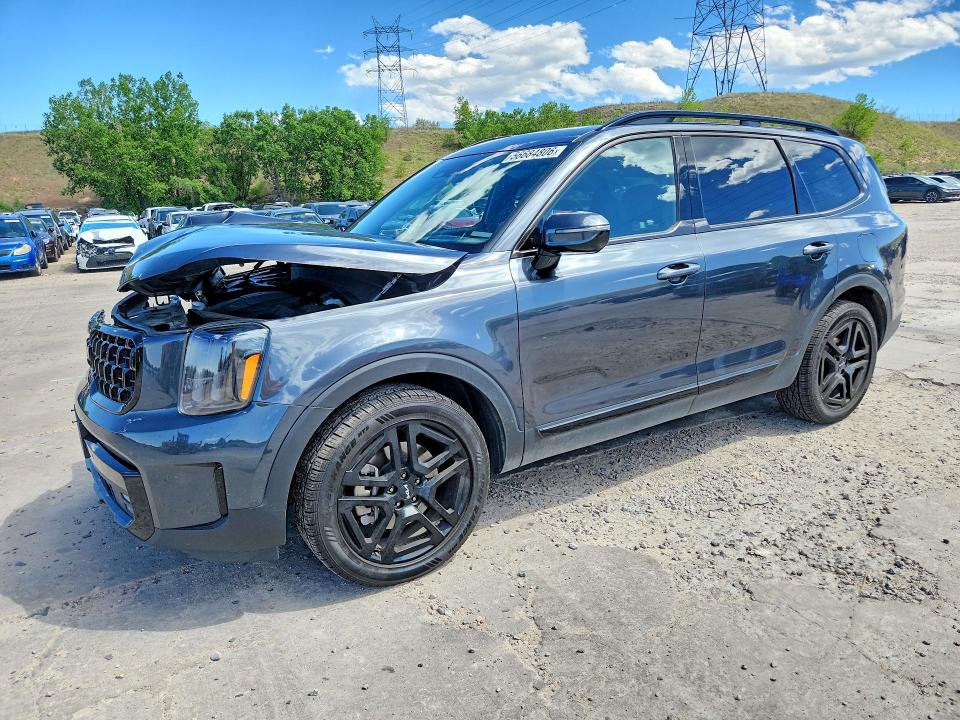 2024 Kia Telluride VIN 5XYP5DGC1RG436905 COPART salvage auction — FRONT END, Co - Salvage Title, sold $10,000 on 2026-07-25 (photo 1)