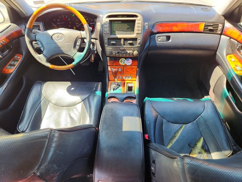2004 Lexus Ls 430 VIN JTHBN36F440133405 COPART salvage auction — FRONT END, Va - Cert Of Title - Salvage, sold $725 on 2026-07-06 (photo 8)