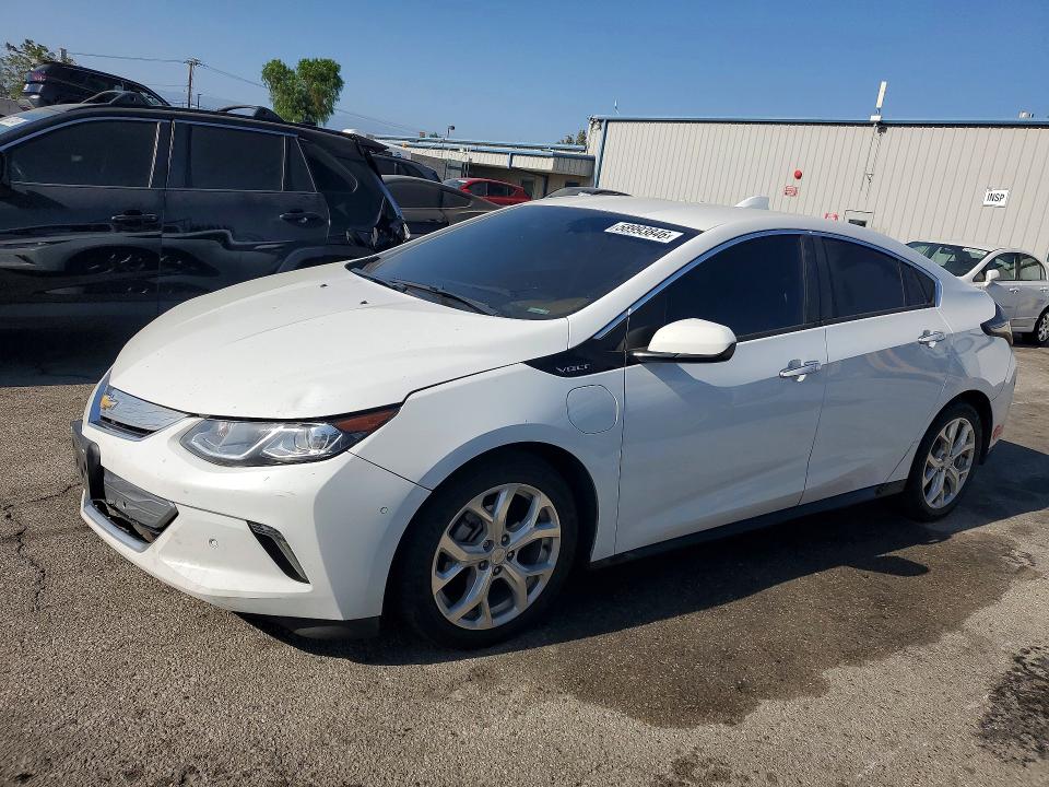 2018 Chevrolet Volt VIN 1G1RD6S58JU140856 COPART salvage auction — FRONT END, Ca - Salvage Certificate, sold $2,850 on 2026-07-09 (photo 1)