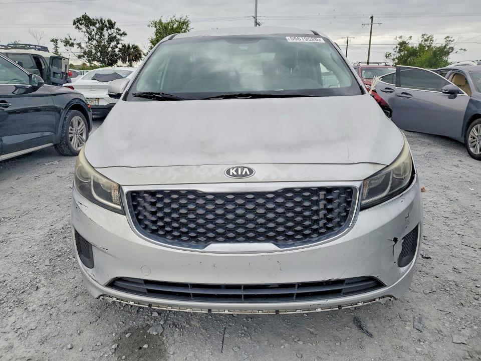 2016 Kia SEDONA VIN KNDMA5C19G6206506 COPART salvage auction — SIDE, Fl - Cert Of Title Slvg Rebuildable, sold $1,300 on 2026-07-07 (photo 5)