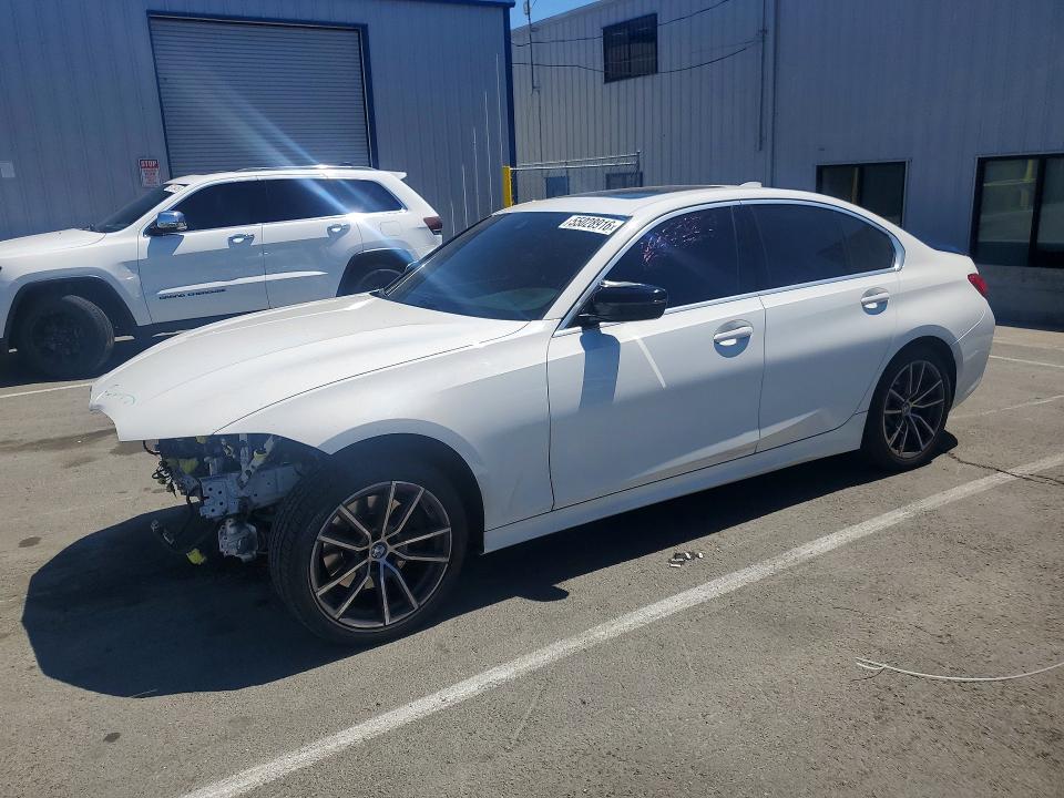 2020 BMW VIN 3MW5R7J03L8B34267 COPART salvage auction — FRONT END, CA - SALVAGE CERTIFICATE, sold $7,200 on 2026-07-02 (photo 1)