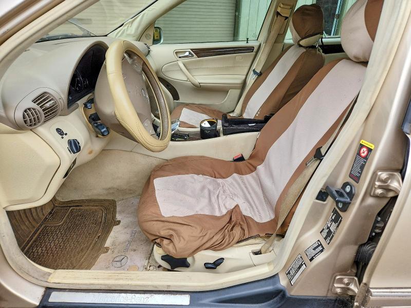 2005 Mercedes-benz C-klasse VIN WDBRF81J55F638131 COPART salvage auction — REAR END, Hi - Certificate Of Salvage, sold $1 on 2026-08-24 (photo 7)