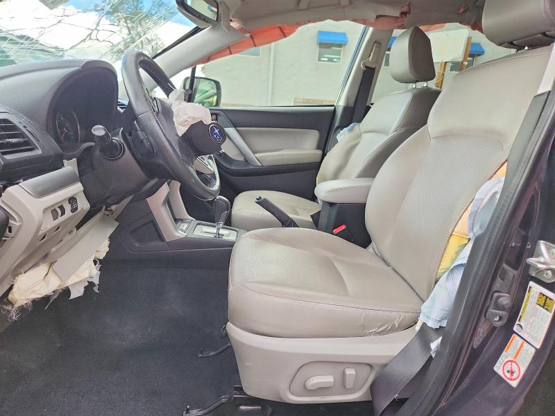 2014 Subaru Forester VIN JF2SJAJC5EH525845 COPART salvage auction — FRONT END, Nm - Cert Of Title-Salvage, sold $450 on 2026-07-09 (photo 7)