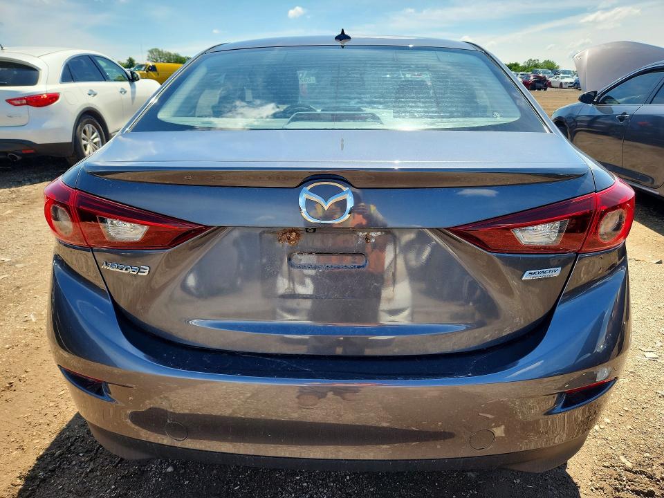 2016 Mazda 3 VIN JM1BM1X77G1302024 COPART salvage auction — FRONT END, Wv - Salvage Certificate, sold $2,200 on 2026-07-28 (photo 6)