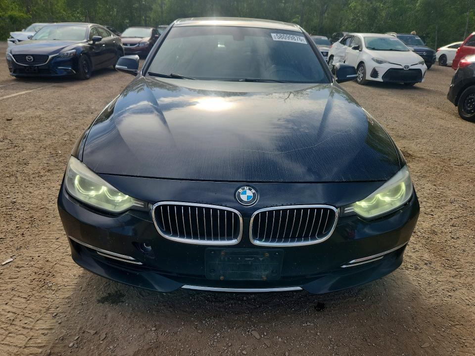 2013 BMW 3 series VIN WBA3B9C56DF140444 COPART salvage auction — VANDALISM, On - Permit No Brand - Unfit, sold $625 on 2026-07-23 (photo 5)