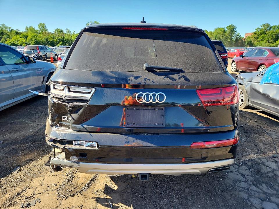 2019 Audi Q7 VIN WA1LAAF79KD015543 COPART salvage auction — REAR END, Ct - Cert Of Title-Salvage, sold $8,600 on 2026-07-31 (photo 6)