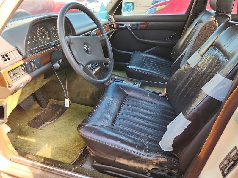 1984 Mercedes-benz S-klasse VIN WDBCB20A1EA035965 COPART salvage auction — MINOR DENT/SCRATCHES, Ct - Certificate Of Title (P), sold $2,800 on 2026-07-24 (photo 7)