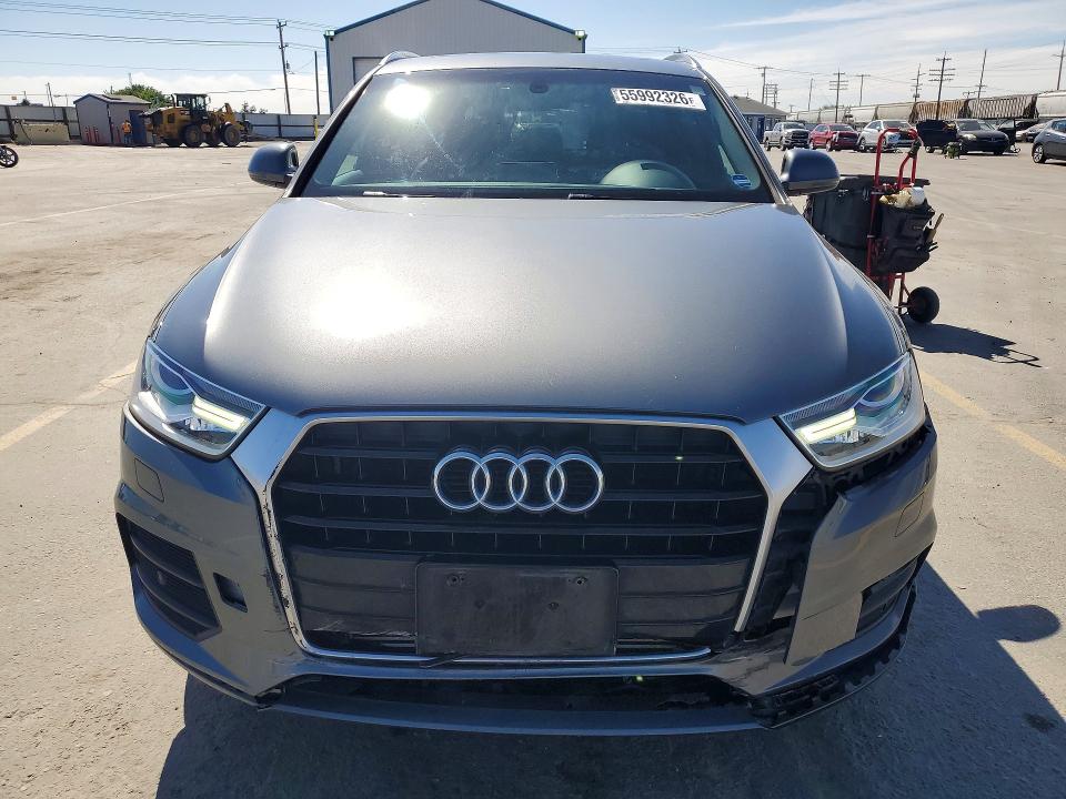 2016 Audi Q3 VIN WA1BFCFS6GR018892 COPART salvage auction — REAR END, ID - SALVAGE CERTIFICATE OF TITLE, sold $1,700 on 2026-07-30 (photo 5)