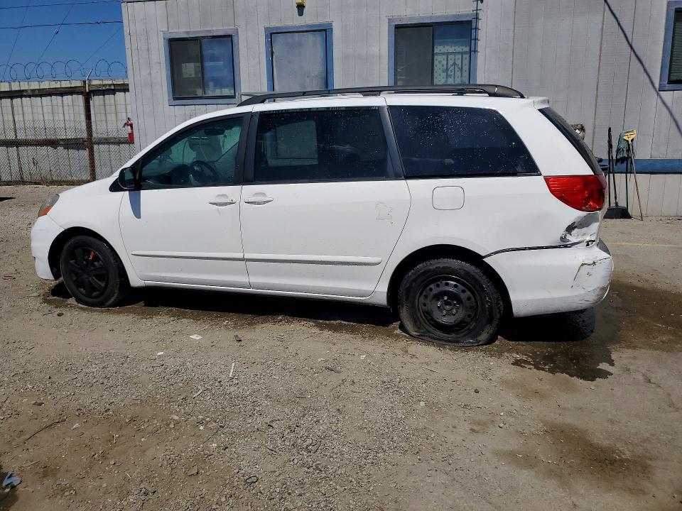 2009 Toyota Sienna VIN 5TDZK23C99S276190 COPART salvage auction — REAR END, Ca - Salvage Certificate, sold $750 on 2026-07-02 (photo 2)
