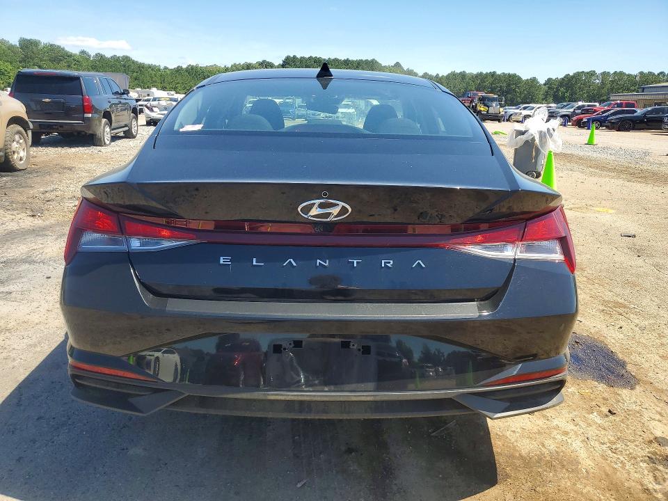 2023 Hyundai Elantra VIN KMHLS4AG4PU466894 COPART salvage auction — FRONT END, MS - CERT OF TITLE-SALVAGED (P), sold $15 on 2026-07-24 (photo 6)