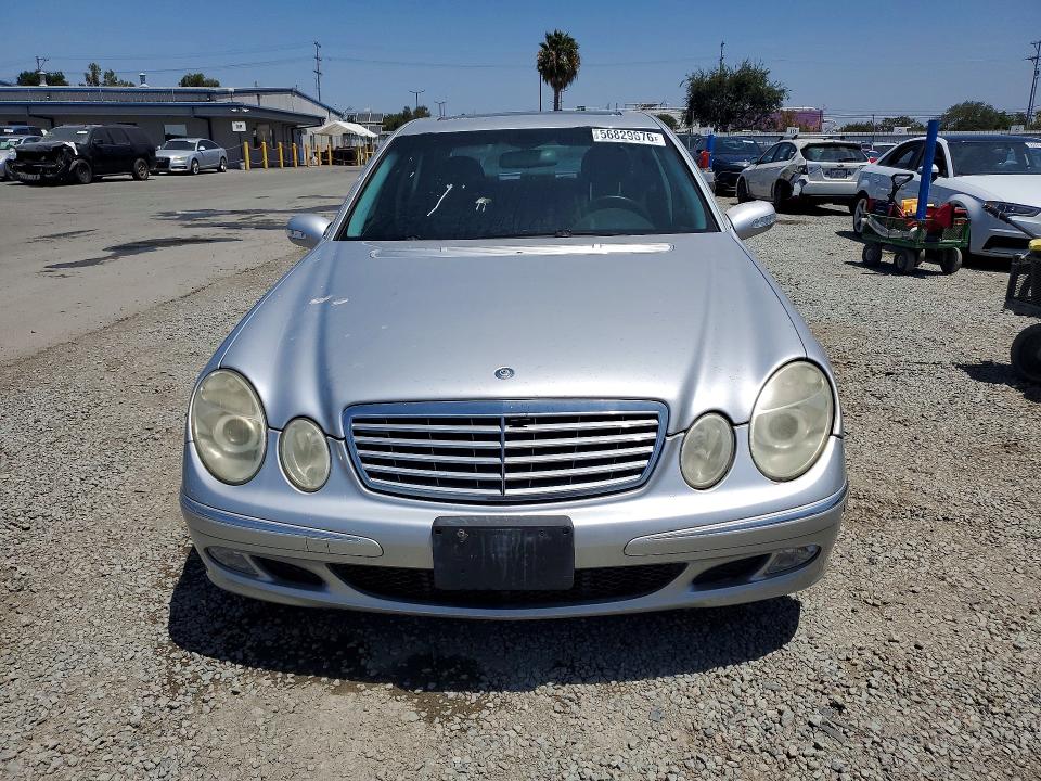 2005 Mercedes-benz E-class VIN WDBUF65J45A607023 COPART salvage auction — FRONT END, CA - SALVAGE CERTIFICATE, sold $350 on 2026-08-04 (photo 5)