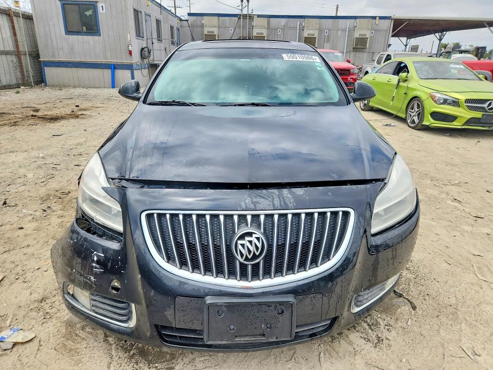 2011 Buick Regal VIN W04GU5GC6B1038145 COPART salvage auction — FRONT END, CA - DIS/DLR/EXP ONLY CLEAN TITLE (P), sold $325 on 2026-07-27 (photo 5)