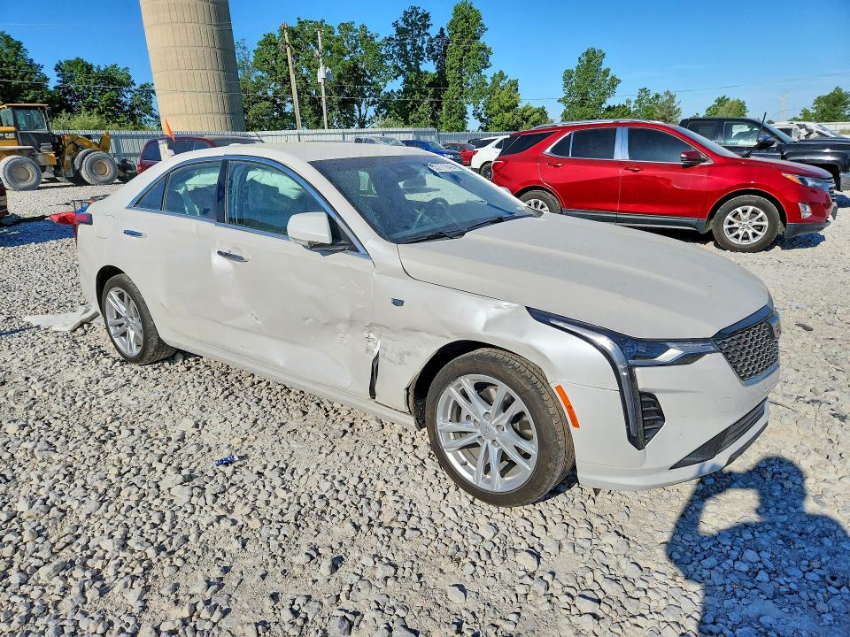 2023 Cadillac Ct4 VIN 1G6DE5RK1P0104529 COPART salvage auction — SIDE, MI - CERTIFICATE OF TITLE, sold $10,800 on 2026-07-30 (photo 4)
