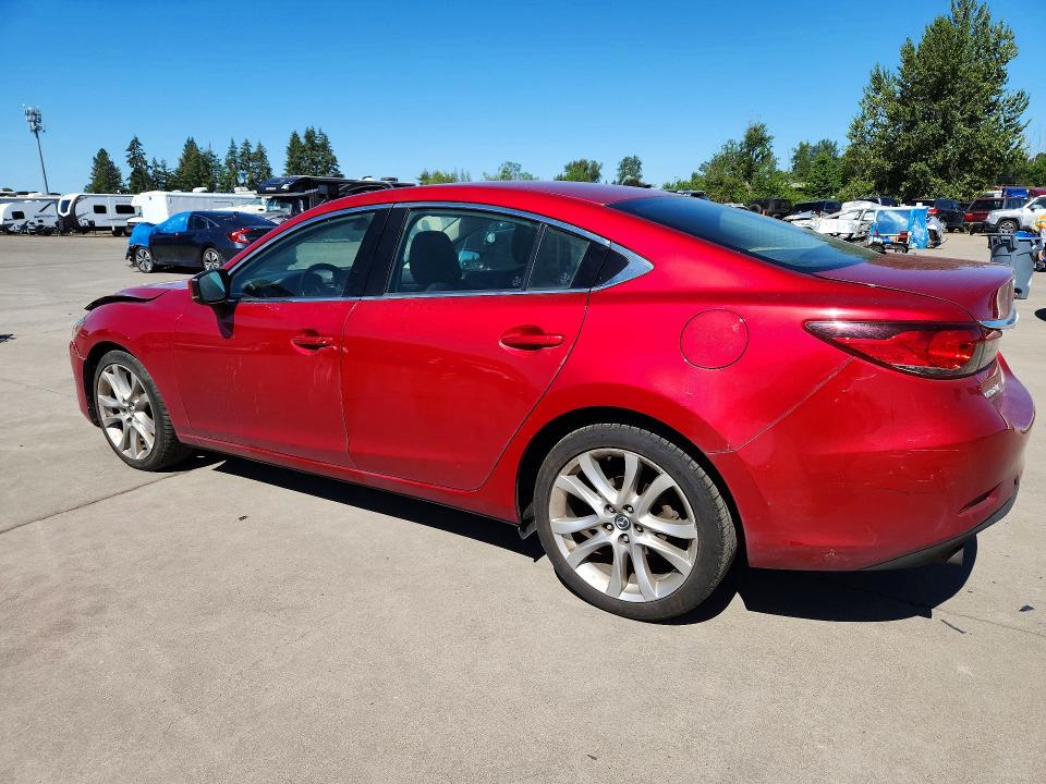 2017 Mazda 6 VIN JM1GL1V50H1140927 COPART salvage auction — FRONT END, Or - Salvage Title Certificate, sold $2,150 on 2026-08-03 (photo 2)