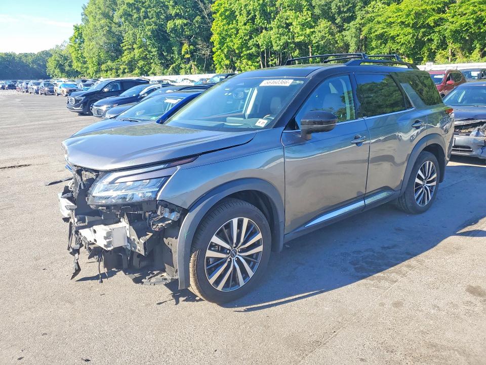 2022 Nissan Pathfinder VIN 5N1DR3DK4NC246779 COPART salvage auction — FRONT END, Nj - Cert Of Title-Salvage, sold $8,400 on 2026-07-30 (photo 1)
