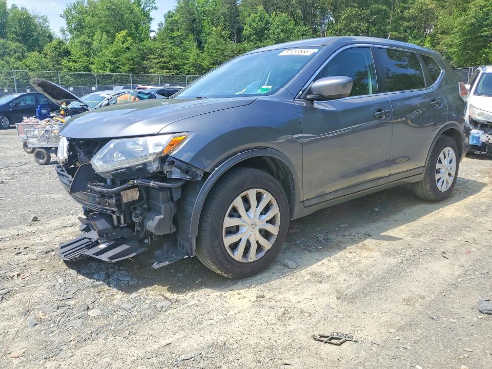 2016 Nissan Rogue VIN 5N1AT2MM4GC855325 — COPART salvage auction photo