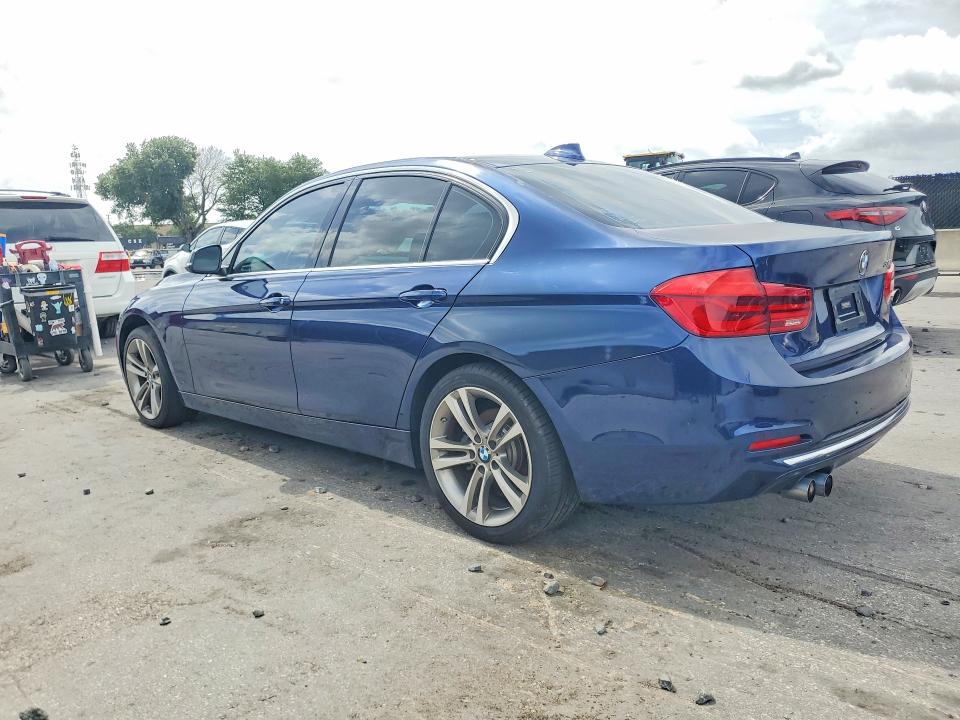 2018 BMW 3 series VIN WBA8B9C55JEE81053 COPART salvage auction — REAR END, Fl - Certificate Of Title, sold $5,700 on 2026-07-07 (photo 2)