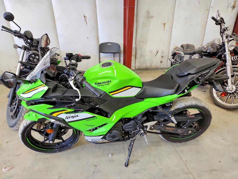 2025 Kawasaki Ex500 VIN ML5EXGH18SDA58406 COPART salvage auction — ALL OVER, Md - Cert Of Salvage > 75% Damage, sold $100 on 2026-07-02 (photo 3)