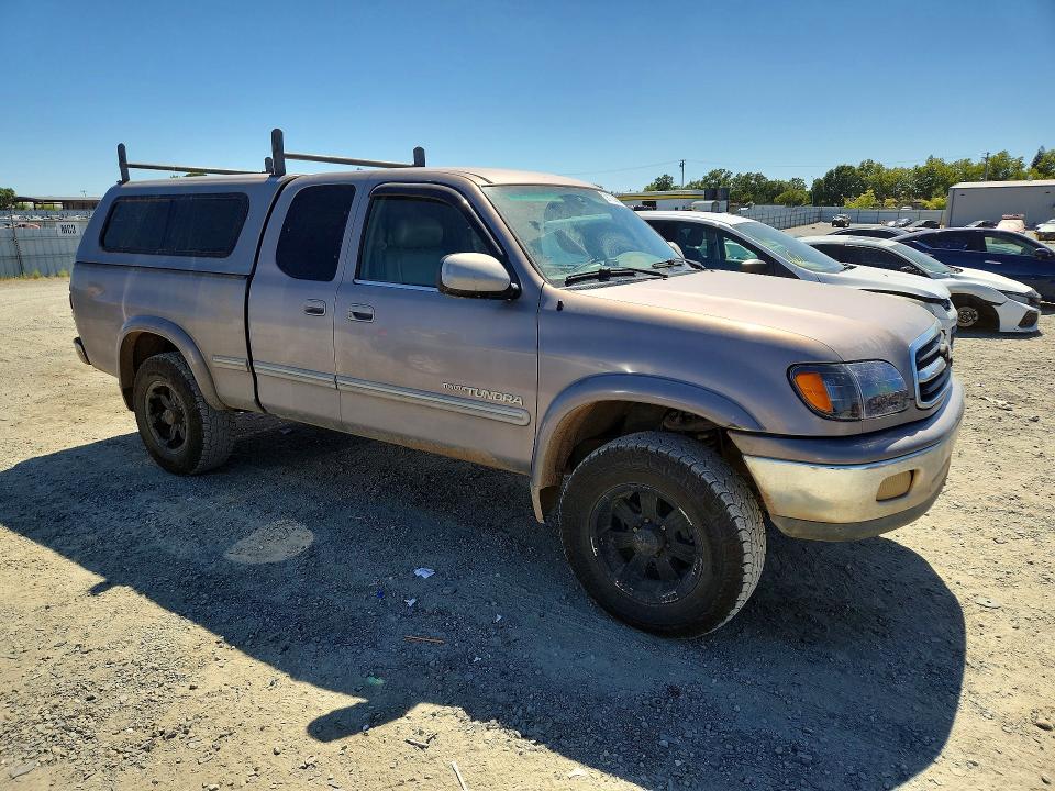 2002 Toyota Tundra VIN 5TBBT48102S246639 COPART salvage auction — VANDALISM, Ca - Salvage Certificate, sold $1,500 on 2026-07-14 (photo 4)