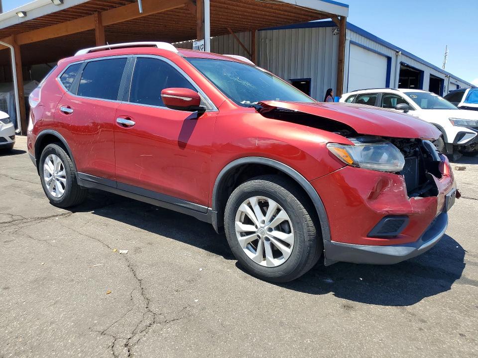 2015 Nissan VIN KNMAT2MV0FP542647 COPART salvage auction — FRONT END, Co - Salvage Title, sold $1,150 on 2026-07-09 (photo 4)