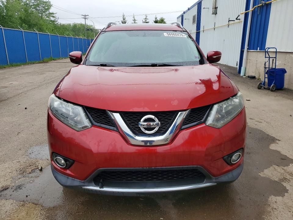 2015 Nissan Rogue VIN 5N1AT2MV4FC889580 COPART salvage auction — MINOR DENT/SCRATCHES, Nb - Clean Title, sold $625 on 2026-07-03 (photo 5)