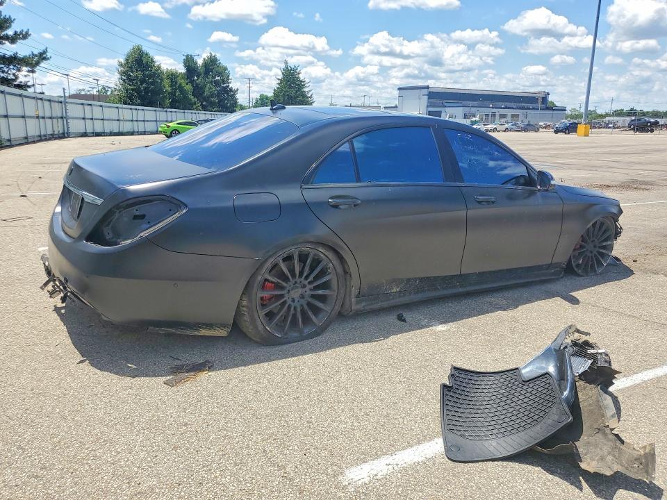 2015 Mercedes-benz S-klasse VIN WDDUG8FB2FA184337 COPART salvage auction — FRONT END, Oh - Cert Of Title-Salvage, sold $2,900 on 2026-07-08 (photo 3)