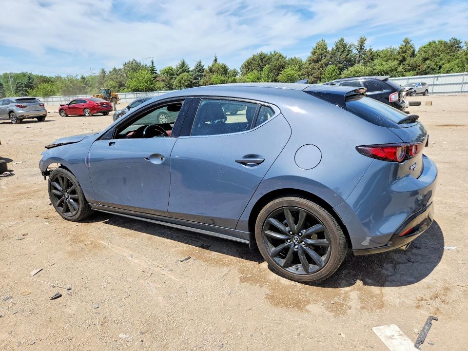 2019 Mazda 3 VIN JM1BPBNM6K1145326 COPART salvage auction — FRONT END, Il - Salvage Certificate, sold $3,650 on 2026-07-14 (photo 2)