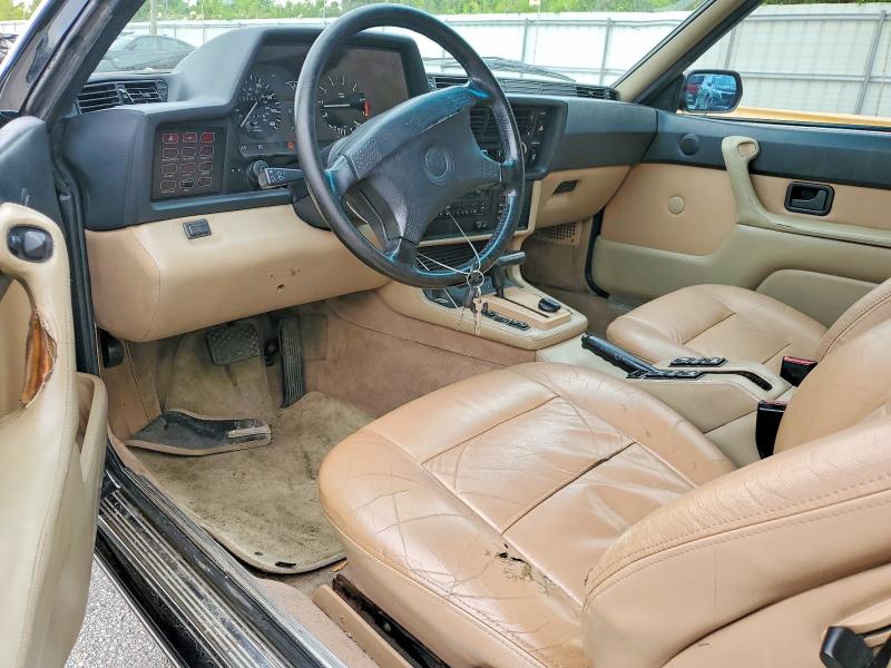 1989 BMW 6 series VIN WBAEC8412K3269176 COPART salvage auction — MINOR DENT/SCRATCHES, Il - Certificate Of Title (P), sold $10,600 on 2026-07-06 (photo 8)