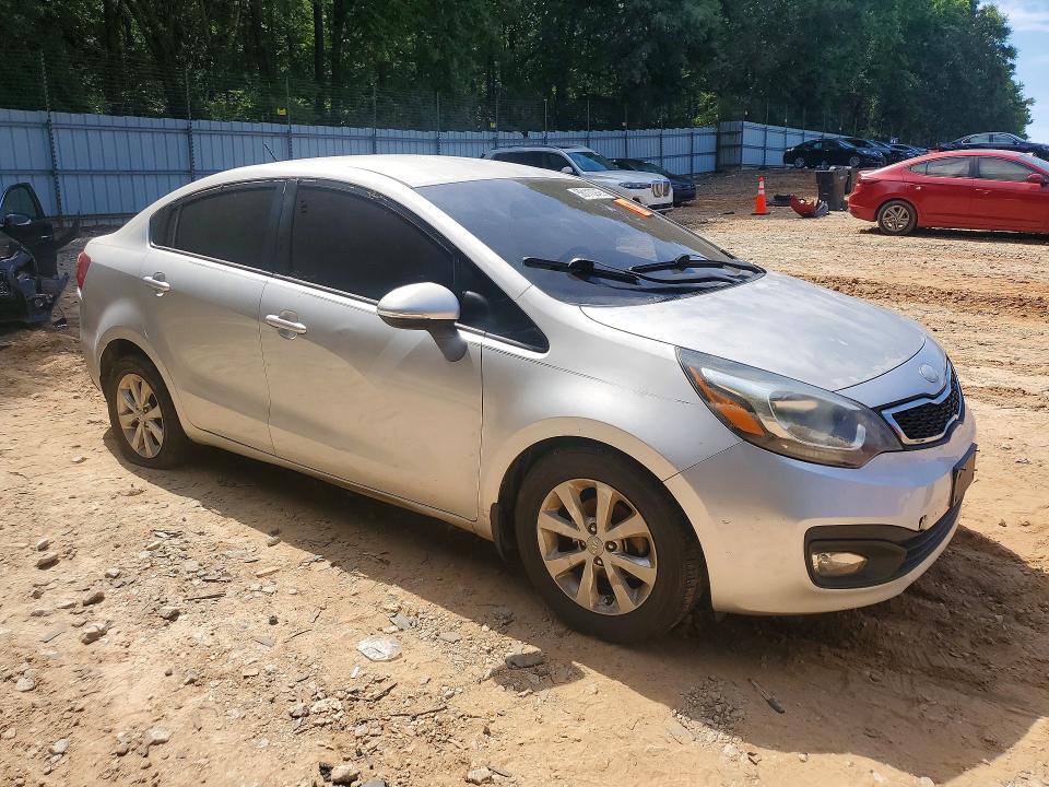 2013 Kia Rio VIN KNADN4A39D6305435 COPART salvage auction — SIDE, GA - CERT OF TITLE-SALVAGE, sold $275 on 2026-07-10 (photo 4)