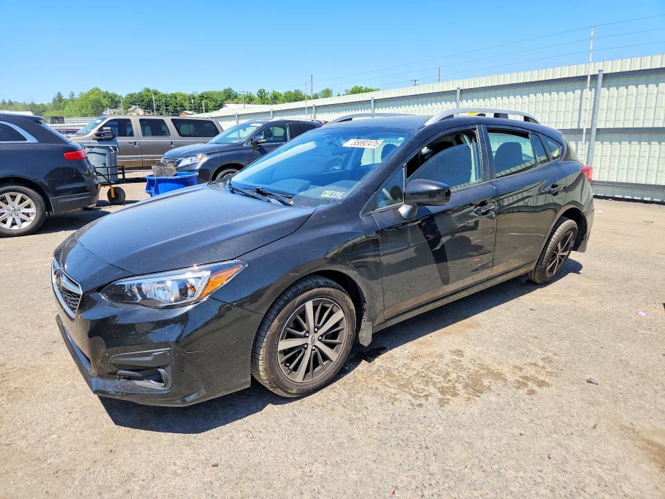2019 Subaru Impreza VIN 4S3GTAD65K3734452 — COPART salvage auction photo