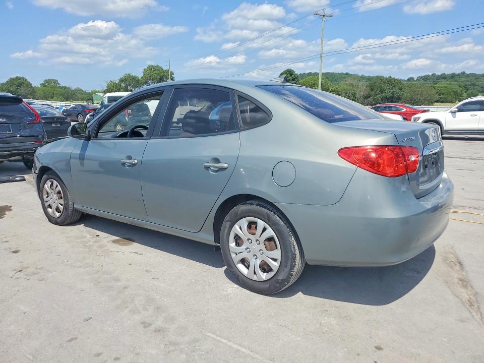 2010 Hyundai Elantra VIN KMHDU4AD1AU143589 COPART salvage auction — FRONT END, Tn - Salvage Certificate, sold $525 on 2026-07-13 (photo 2)
