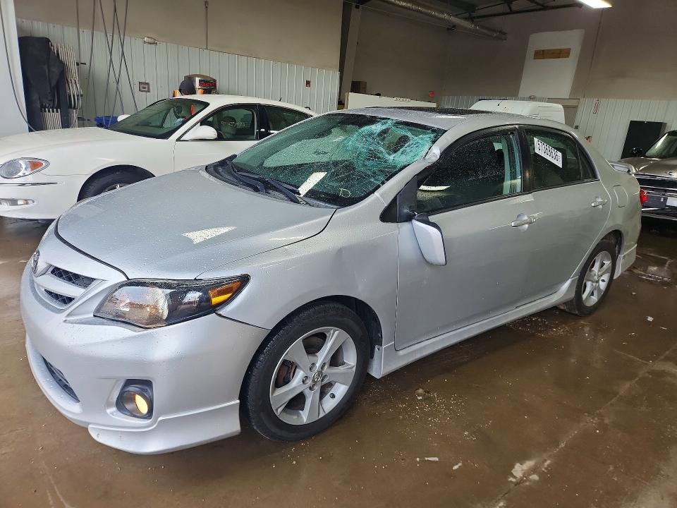 2012 Toyota VIN 5YFBU4EE3CP009889 COPART salvage auction — ROOF, Il - Salvage Certificate, sold $2,100 on 2026-07-30 (photo 1)
