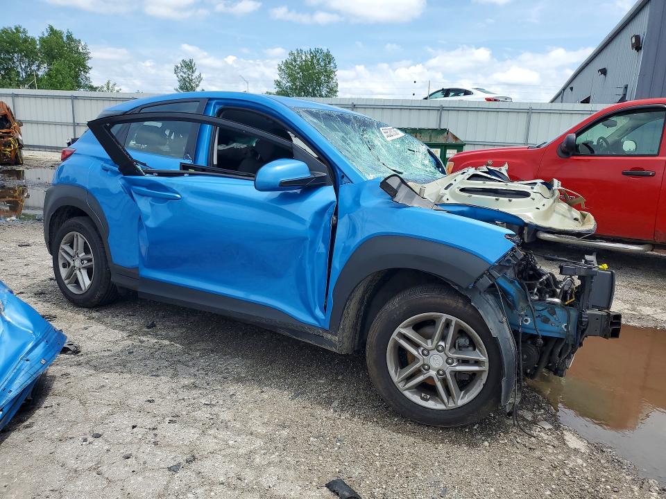 2019 Hyundai Kona VIN KM8K12AA5KU224204 COPART salvage auction — FRONT END, 0 -, sold $375 on 2026-07-20 (photo 4)