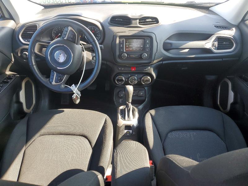 2016 Jeep Renegade VIN ZACCJBBT9GPC57501 COPART salvage auction — REAR END, In - Cert Of Title-Salvage Title, sold $2,550 on 2026-07-31 (photo 8)