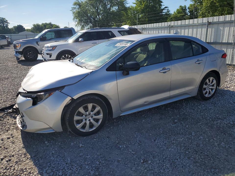 2020 Toyota Corolla VIN JTDEPRAE2LJ099631 COPART salvage auction — FRONT END, Oh - Cert Of Title-Salvage, sold $4,050 on 2026-07-31 (photo 1)