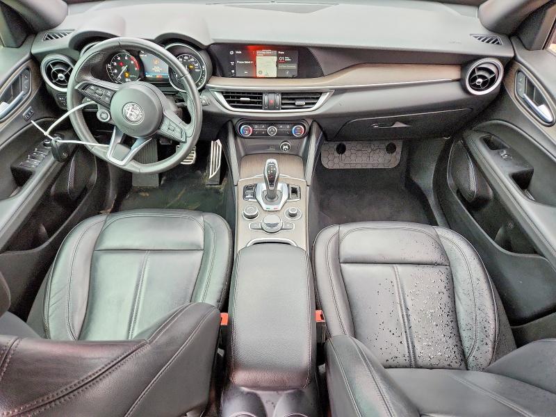 2022 Alfa romeo Stelvio VIN ZASPAKBN7N7D32975 COPART salvage auction — REAR END, Il - Salvage Certificate, sold $2,350 on 2026-08-24 (photo 8)