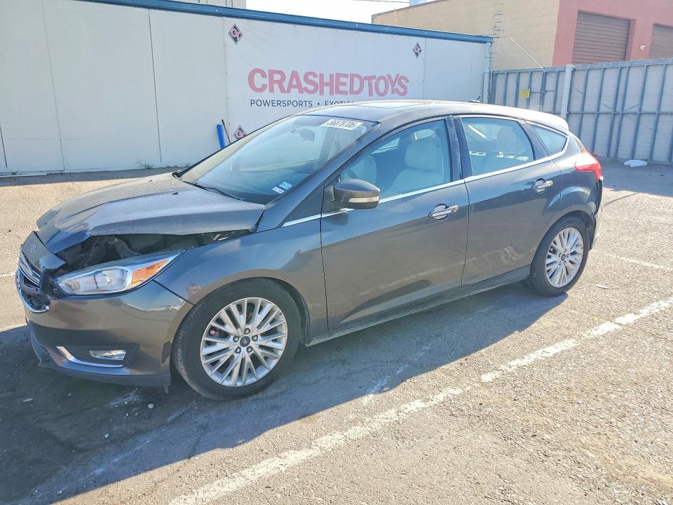 2018 Ford Focus VIN 1FADP3N2XJL323423 COPART salvage auction — FRONT END, Tx - Salvage Vehicle Title, sold $1,300 on 2026-07-31 (photo 1)