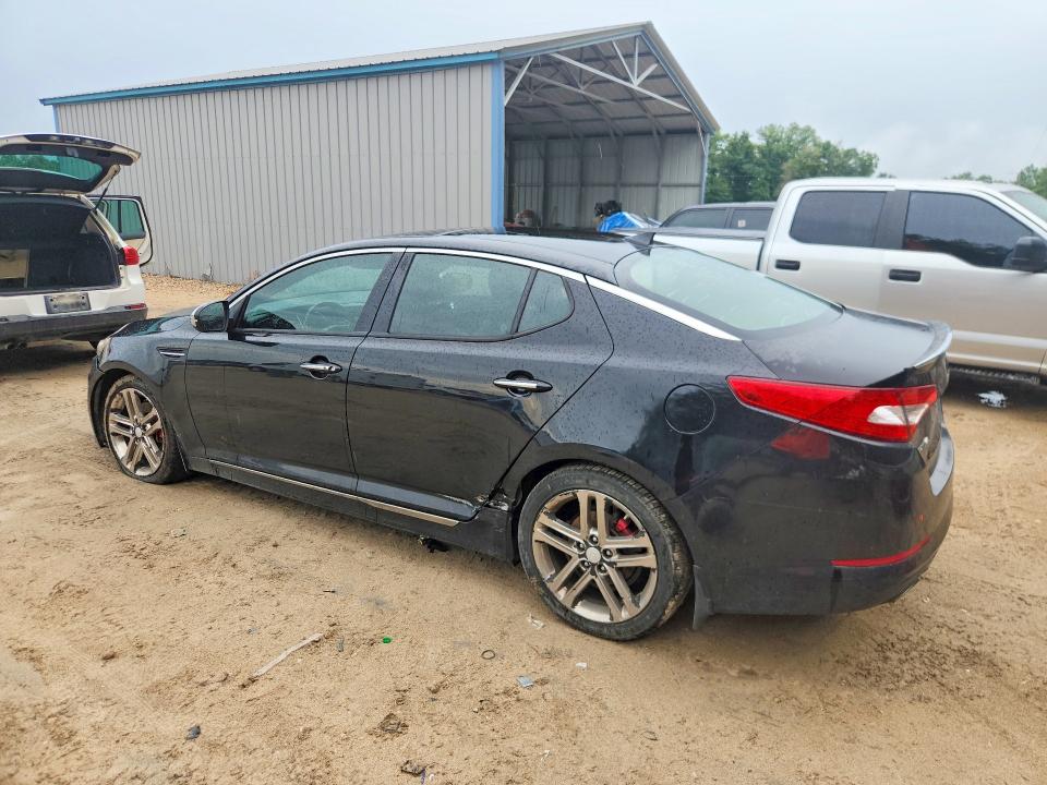 2013 Kia Optima VIN 5XXGR4A67DG091058 COPART salvage auction — SIDE, Fl - Cert Of Title Slvg Rebuildable, sold $800 on 2026-07-06 (photo 2)