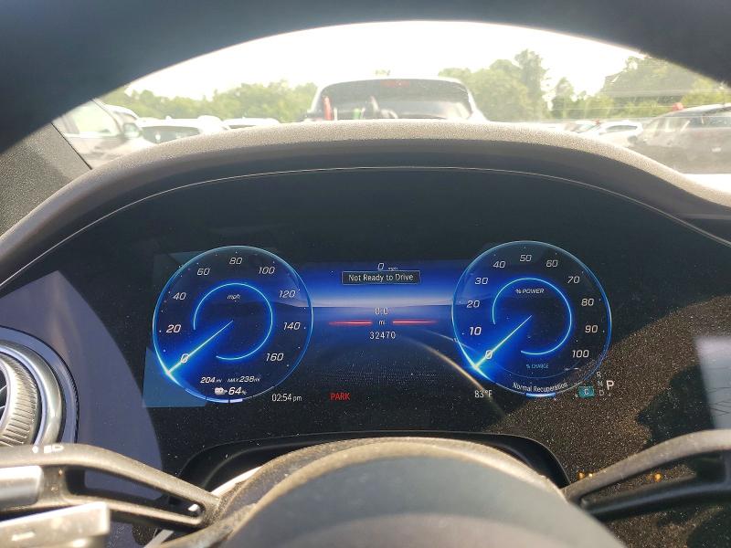 2024 Mercedes-benz Eqs VIN W1KCG2EBXRA046978 COPART salvage auction — REAR END, CT - CERT OF TITLE-SALVAGE, sold $15,200 on 2026-07-21 (photo 9)