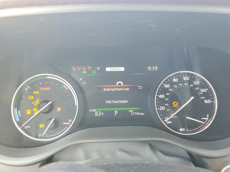 2023 Toyota Sienna VIN 5TDERKEC0PS175415 COPART salvage auction — FRONT END, Oh - Cert Of Title-Salvage, sold $3,200 on 2026-07-21 (photo 9)