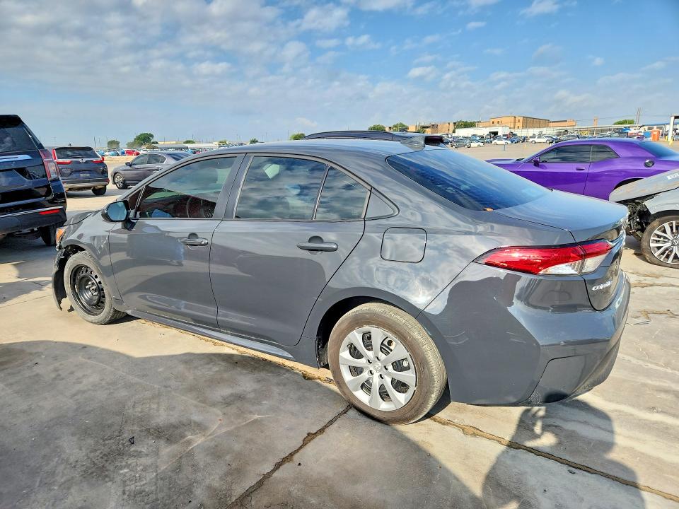 2025 Toyota Corolla VIN 5YFB4MDE2SP358686 COPART salvage auction — FRONT END, Tx - Certificate Of Title, sold $7,200 on 2026-07-20 (photo 2)
