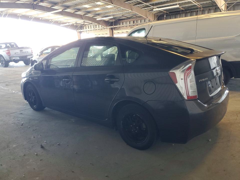 2014 Toyota Prius VIN JTDKN3DU8E0366305 COPART salvage auction — VANDALISM, Ca - Salvage Certificate, sold $1,950 on 2026-07-13 (photo 2)