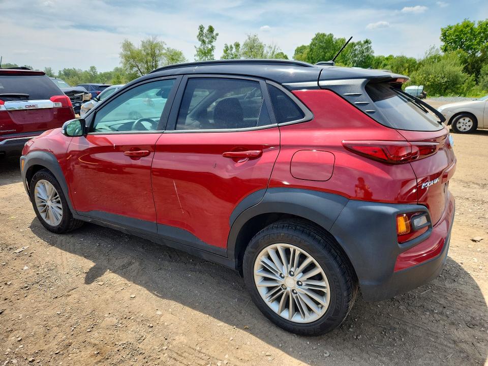 2020 Hyundai Kona VIN KM8K2CAA4LU588621 COPART salvage auction — HAIL, Oh - Cert Of Title-Salvage, sold $5,500 on 2026-07-20 (photo 2)