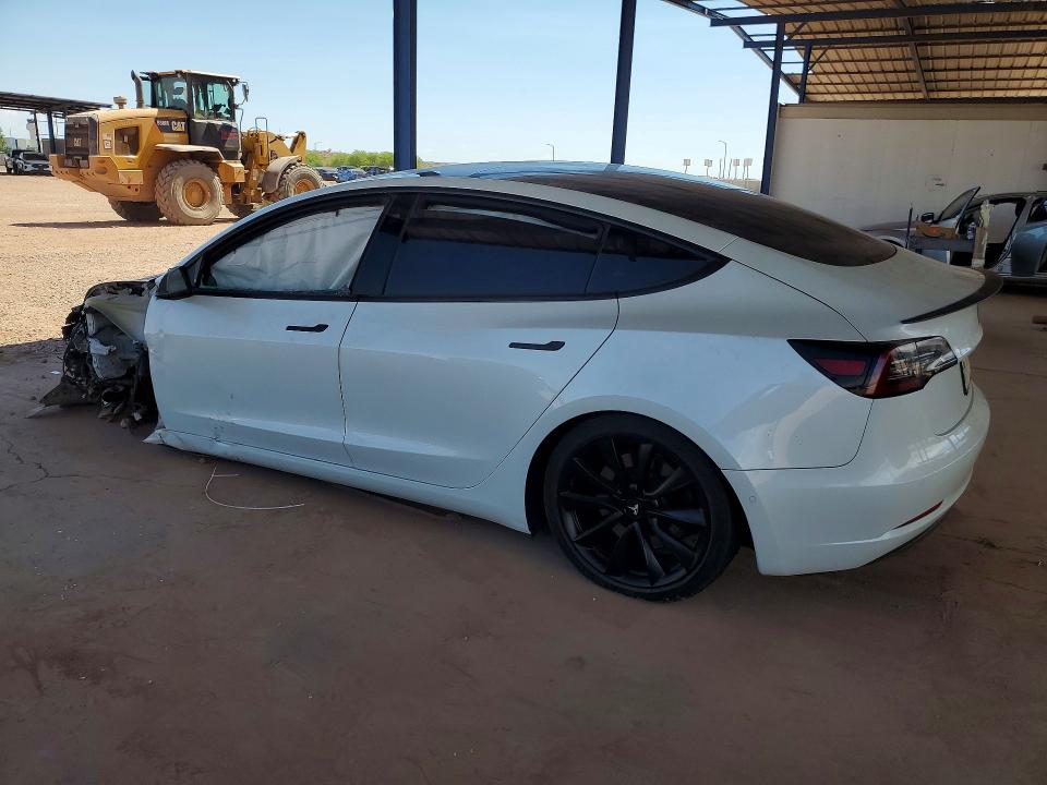 2020 Tesla VIN 5YJ3E1EBXLF646361 COPART salvage auction — FRONT END, Az - Cert Of Title - Salvage, sold $3,150 on 2026-07-07 (photo 2)