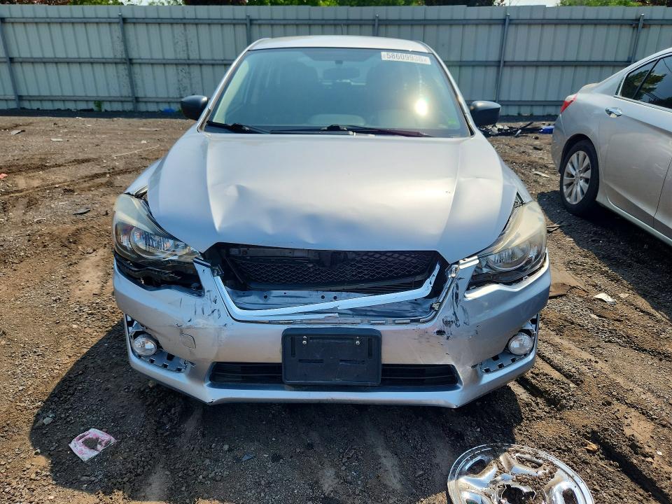 2016 Subaru Impreza VIN JF1GPAA60G8342861 COPART salvage auction — FRONT END, CT - CERT OF TITLE-SALVAGE, sold $825 on 2026-07-24 (photo 5)