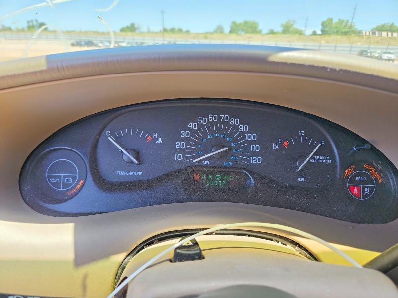 2003 Buick Century VIN 2G4WS52J731229920 COPART salvage auction — FRONT END, CO - SALVAGE TITLE (P), sold $250 on 2026-07-20 (photo 9)
