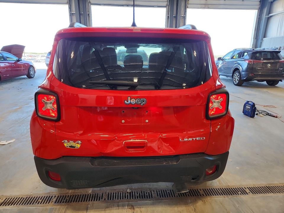 2020 Jeep Renegade VIN ZACNJBD13LPM02253 COPART salvage auction — REAR END, Ne - Cert Of Title-Salvage, sold $6,900 on 2026-08-18 (photo 6)